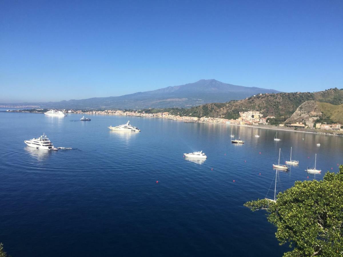Panoramic Taormina Bay View Apartamento Exterior foto